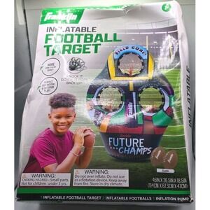 Franklin Future Champs Inflatable Football Target Set w/ 2 Balls & Pump